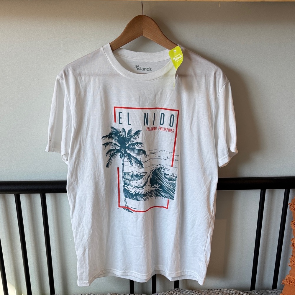 White Islands Graphic T-Shirt